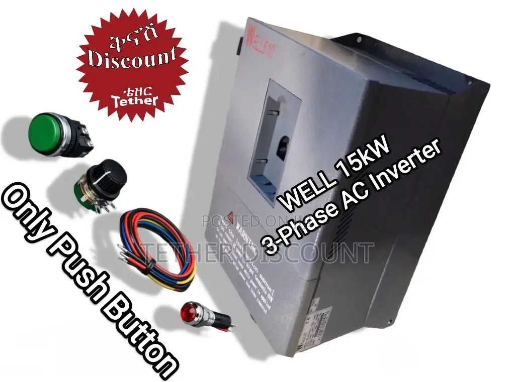 Well510‐P015 15 Kw Ac VFD Inverter –Industrial Motor Speed Controller