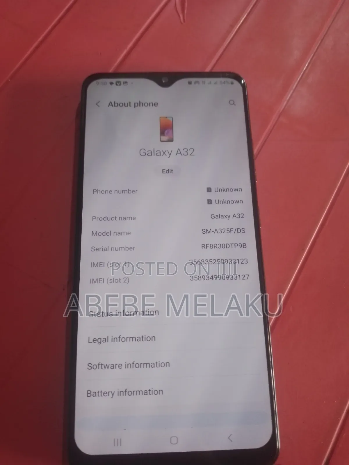 Samsung Galaxy A32 128 GB Silver
