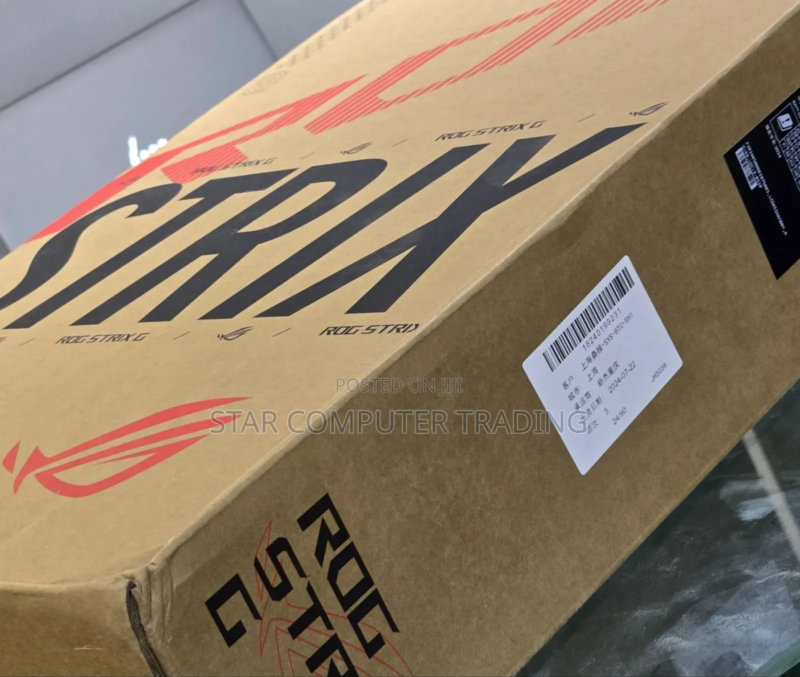 New Laptop Asus ROG Strix G17 16GB Intel Core i9 SSD 1T