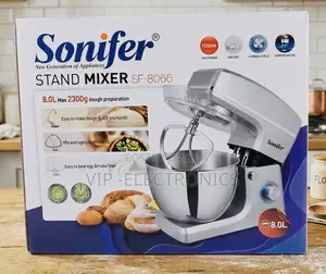 Sonifer Sf-8066 Stand Mixer (1500w, 8.0l