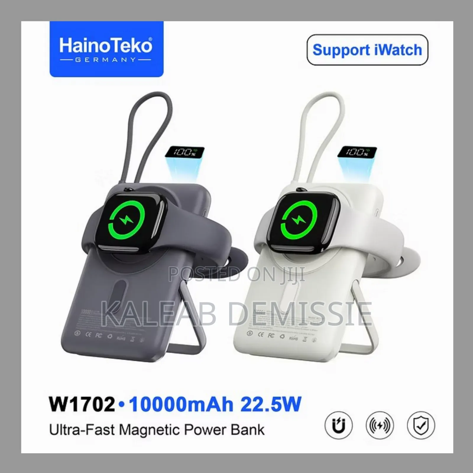 Hainoteko Wmah 22.5w Magnetic Power Bank