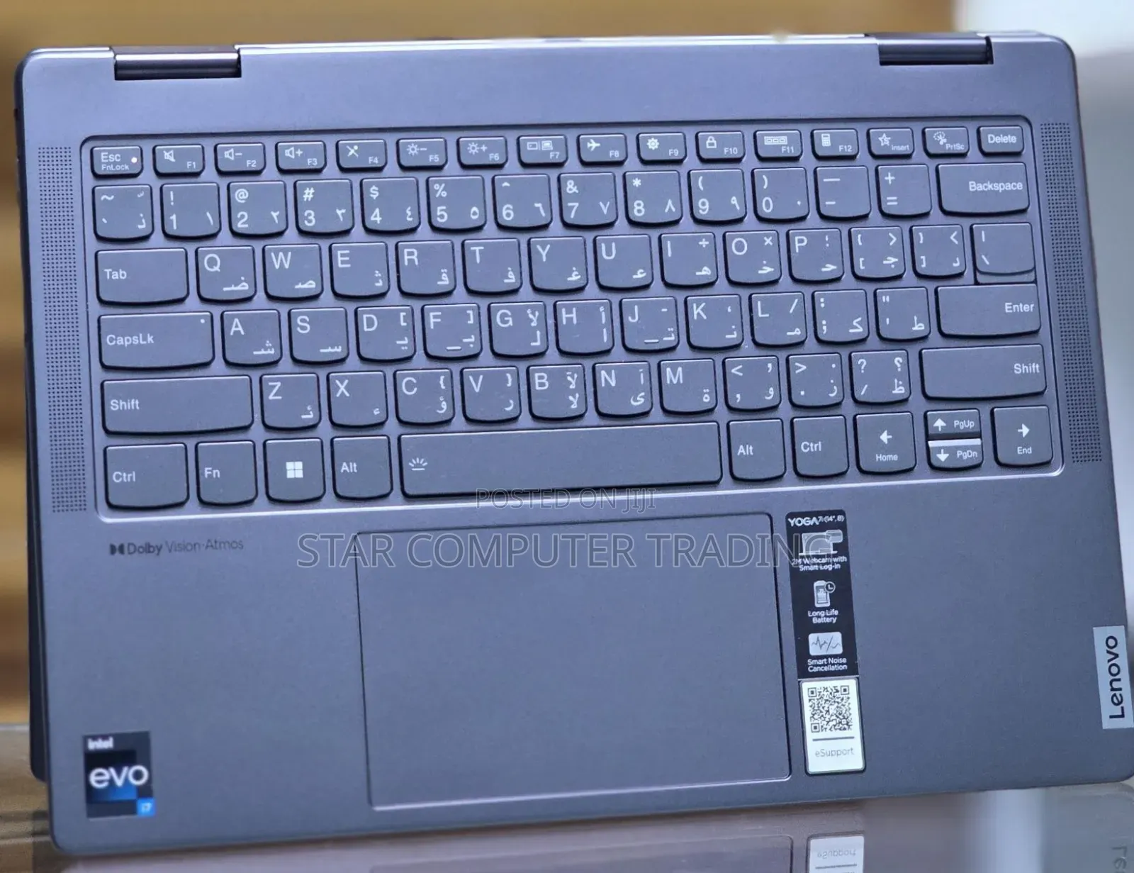 New Laptop Lenovo Yoga 7i 16GB Intel Core i7 SSD 512GB