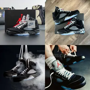 Nike #Air_jordan 5 Retro X Paris Saint Germin