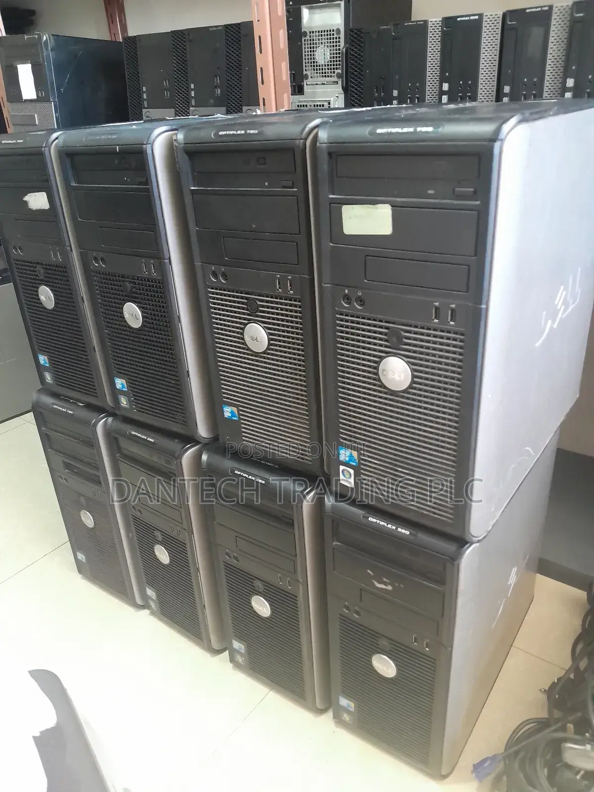 Desktop Computer Dell OptiPlex 780 2GB Intel Core 2 Duo HDD+SSD 250GB