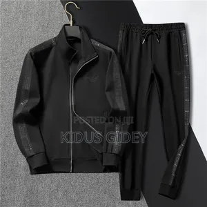 New Tracksuit Orginal Emporioarmani Black Tracksuit Urgent 50%Discount