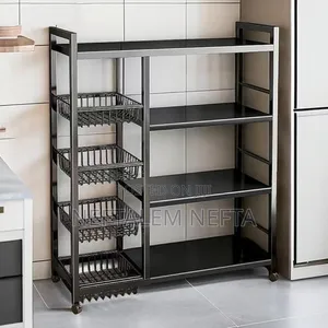 4 Layer Metal Storage Shelf