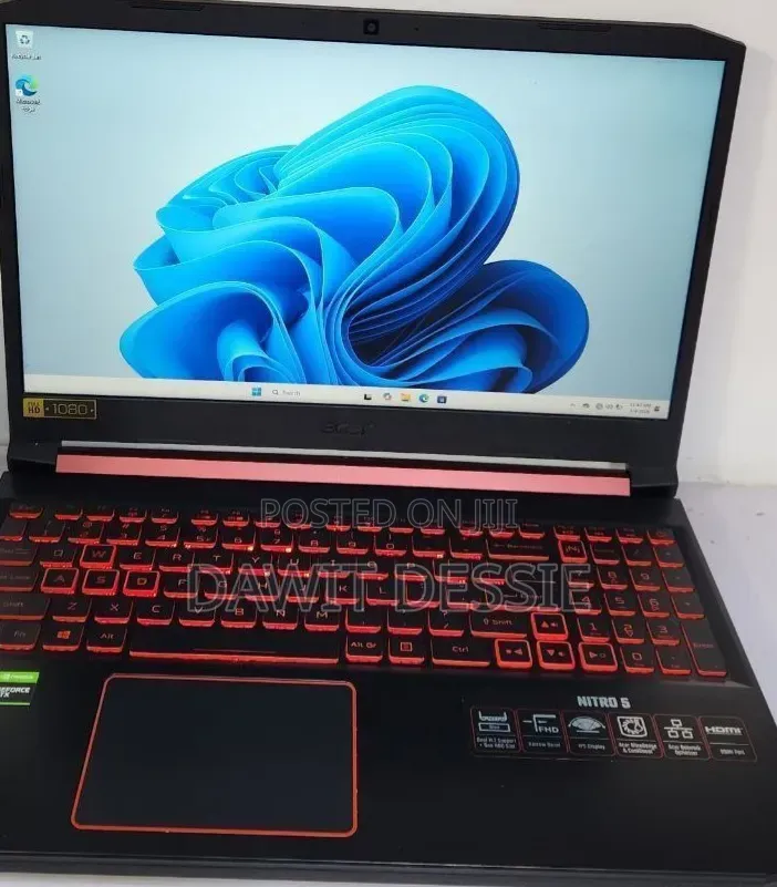 New Laptop Acer Nitro 5 8GB Intel Core i5 SSD 512GB