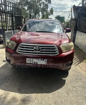 Toyota Highlander 2008 Red