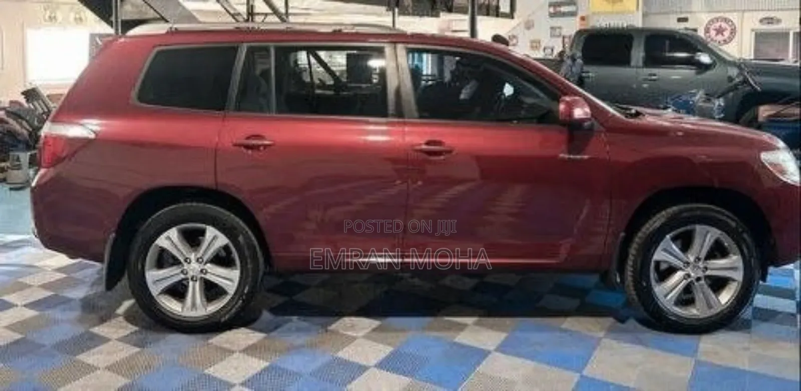 Toyota Highlander 2008 Red