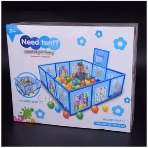 Baby Play Fence – Spacious 118x118x81 Cm, Indoor Outdoor Use
