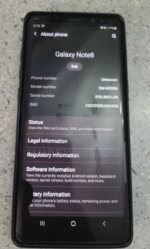 Samsung Galaxy Note 8 128 GB