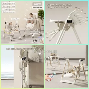 Smart Baby Chair – Feeder Soother in One, Adjustable Height