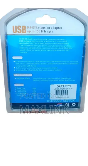 Usb to Rj45 Extension Adapter