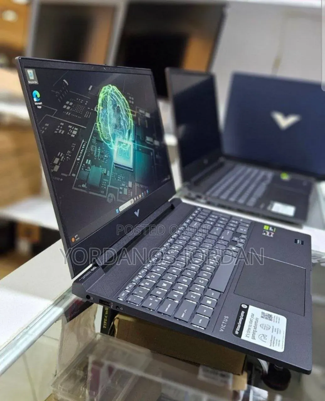 New Laptop HP Victus 15 16GB AMD Ryzen 7 SSD 512GB
