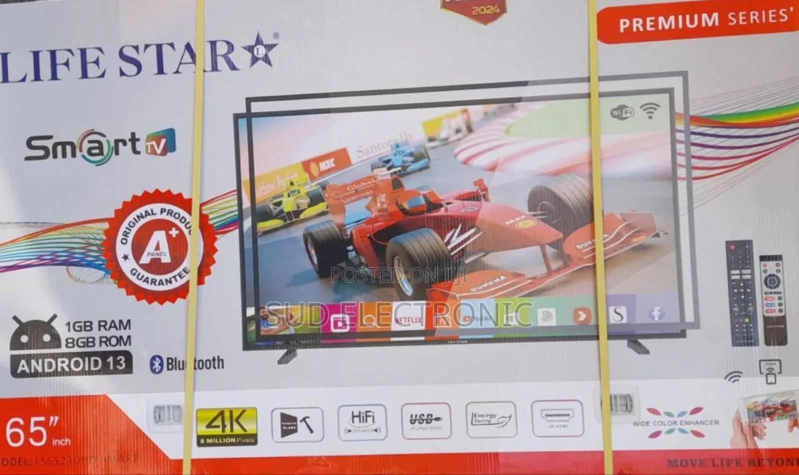 Life Star 65" New 2026 Smart Tv Android 15