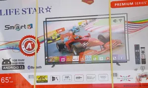Life Star 65" New 2026 Smart Tv Android 15