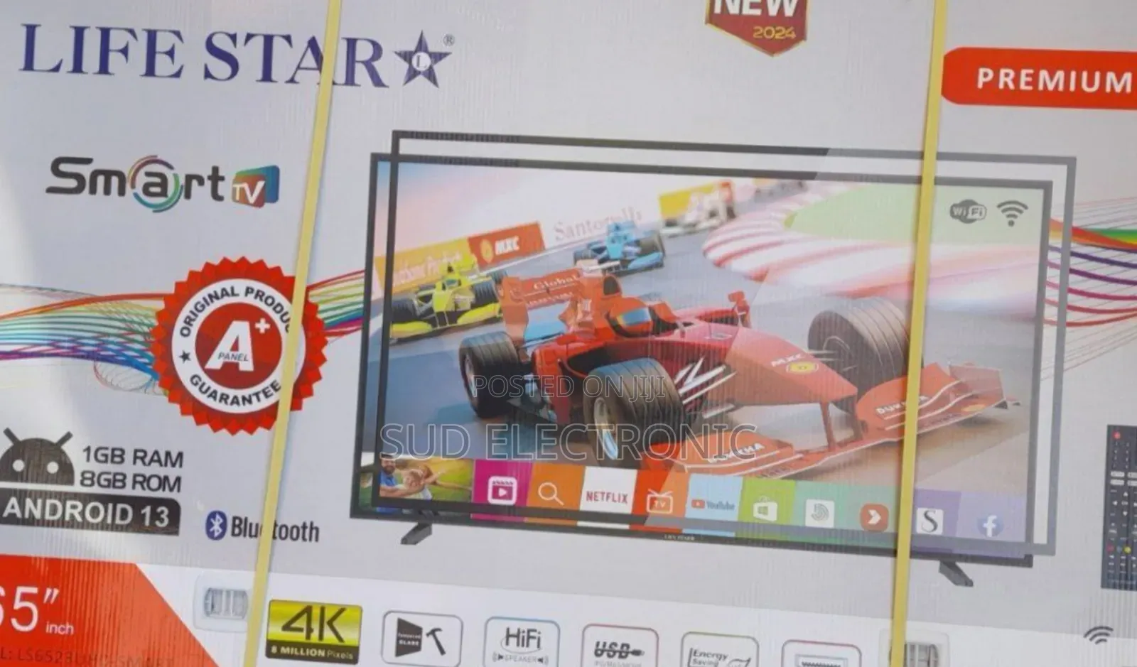 Life Star 65" New 2026 Smart Tv Android 15