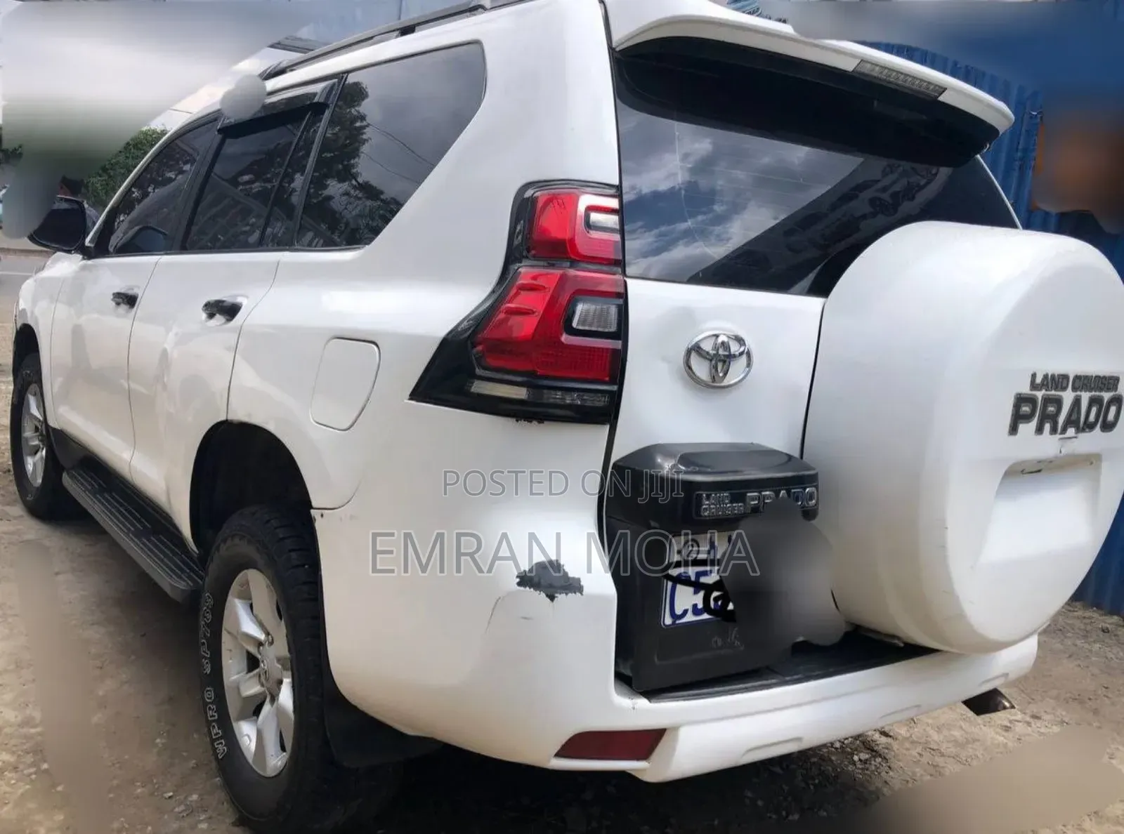 Toyota Land Cruiser Prado 2012 White