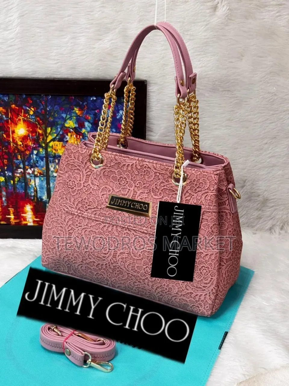 ኦርጅናል Jimmiy Choo Woman's Bag