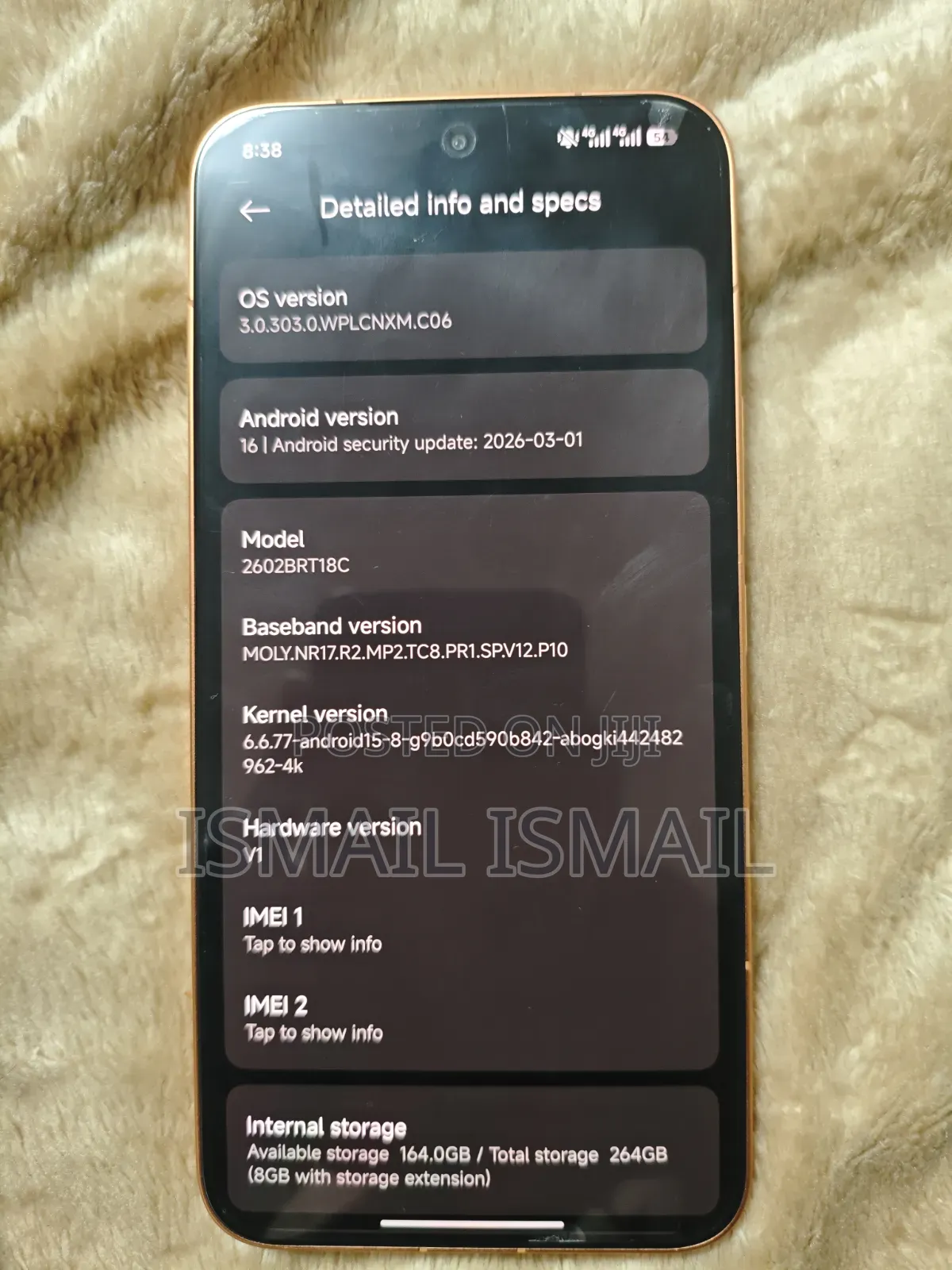 Xiaomi Redmi Turbo 5 Max 256 GB Red