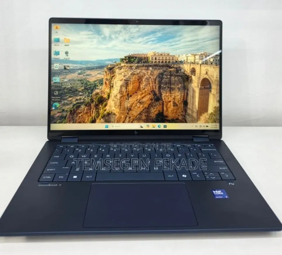 New Laptop HP OmniBook X Flip 14" 16GB Intel Core Ultra 5 SSD 512GB