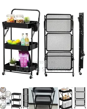 3- Tier Rolling Cart Organizer