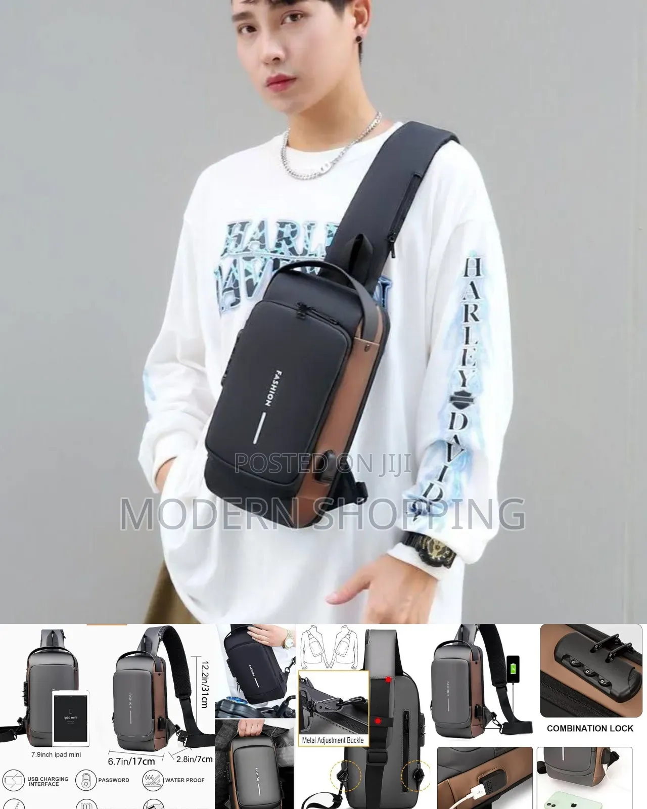 Multifunction Crossbody Bag