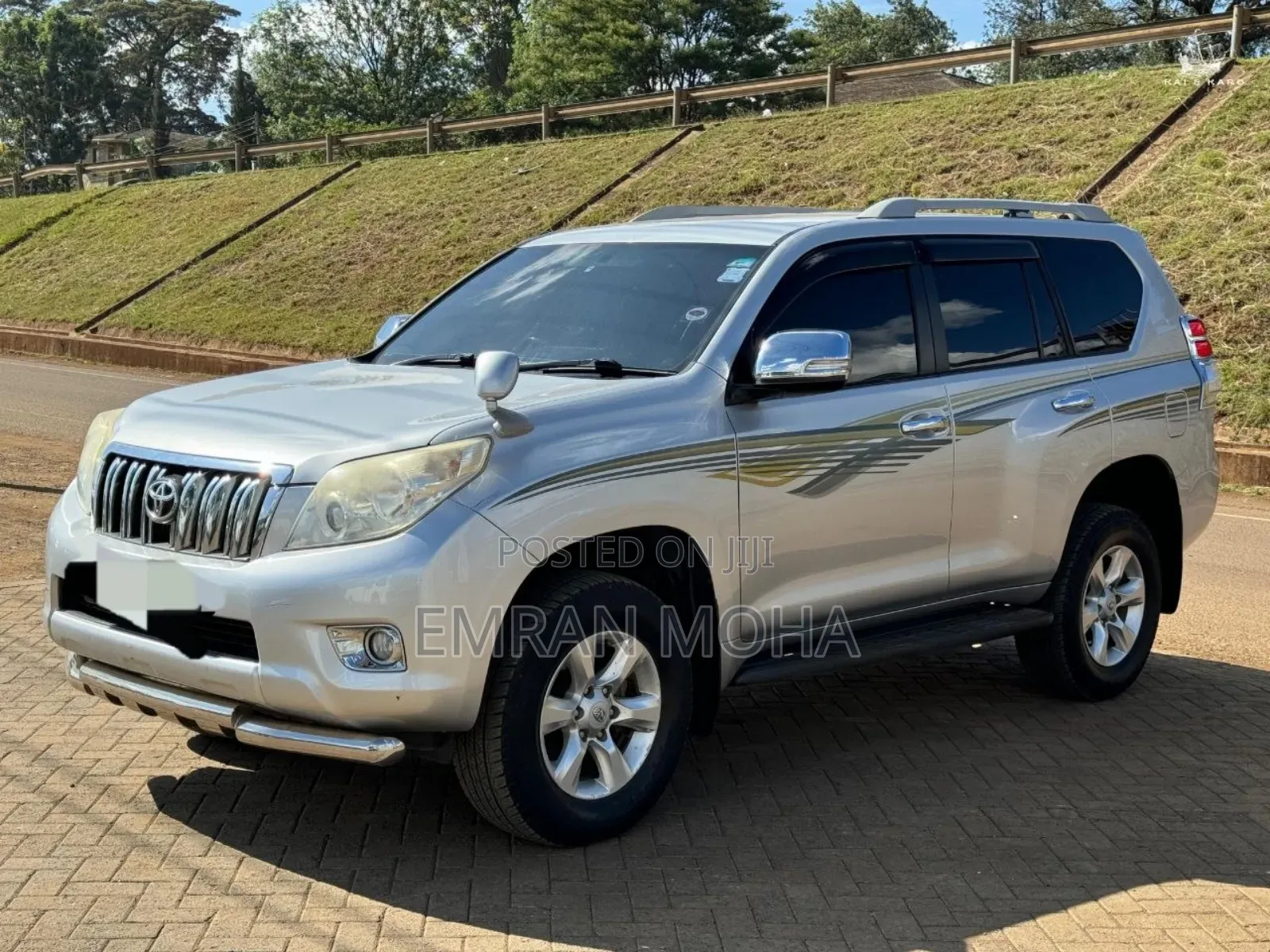Toyota Land Cruiser Prado 2013 Silver