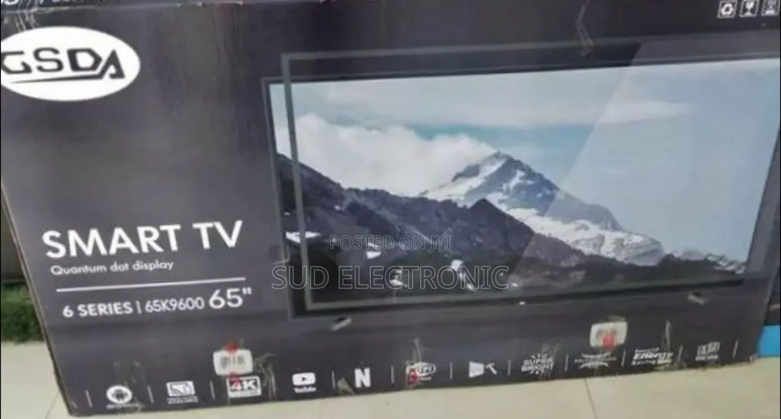 Gsda 65" New 2026 Smart Tv