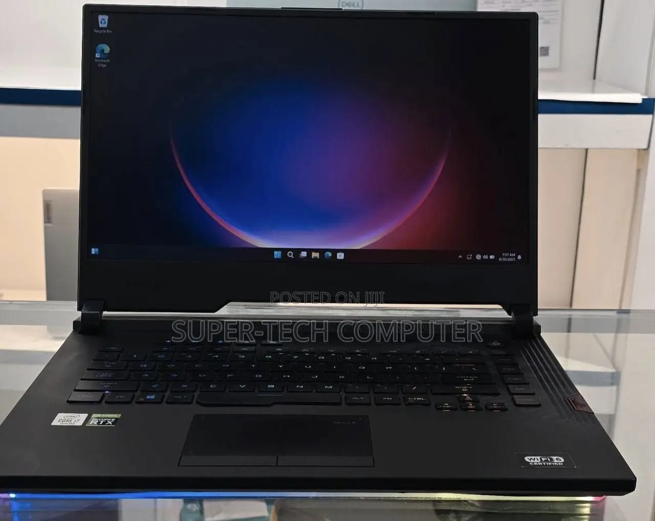 New Laptop Asus ROG Strix G15 16GB Intel Core i7 SSD 512GB