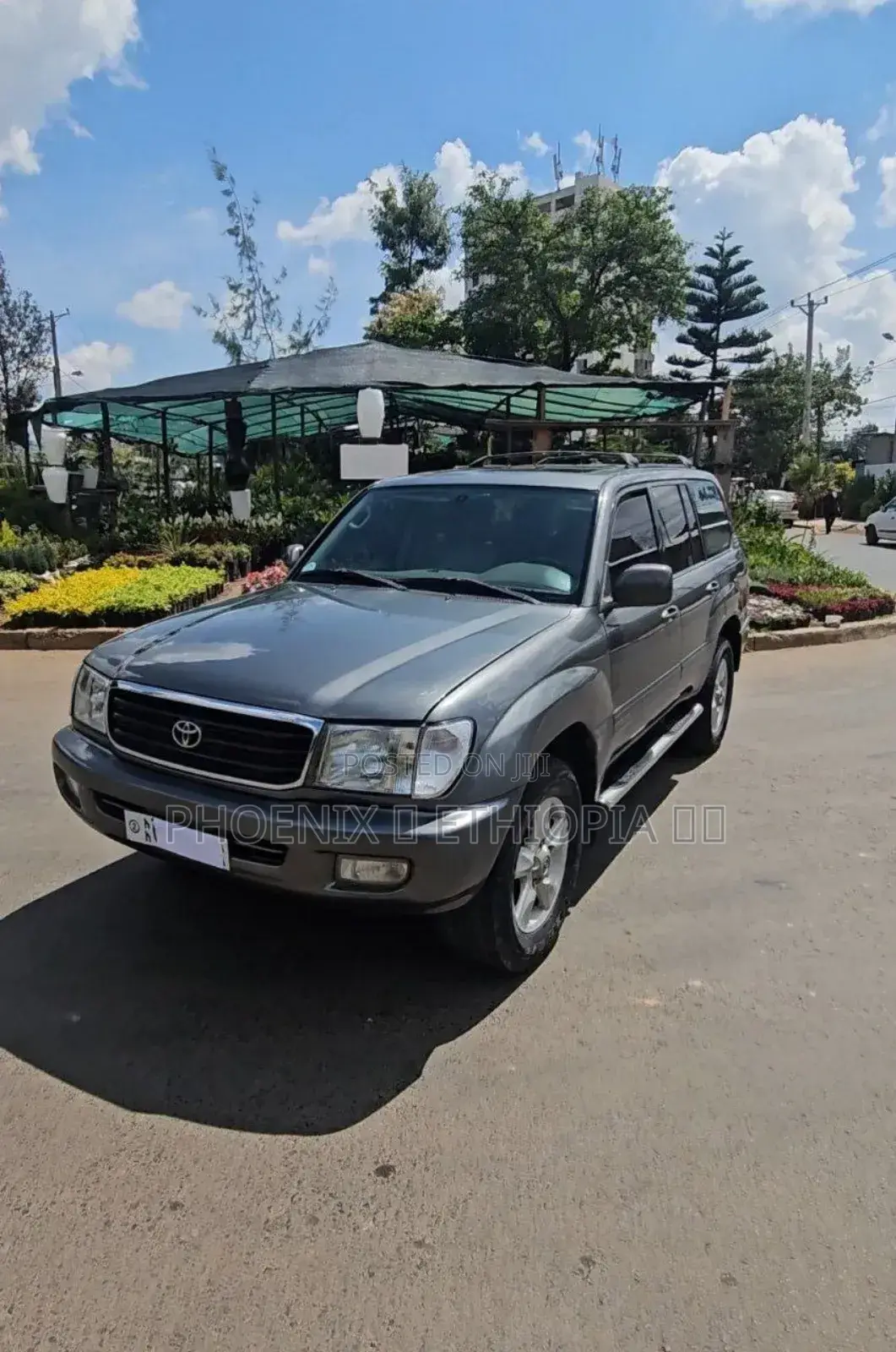 Toyota Land Cruiser 2001 Gray