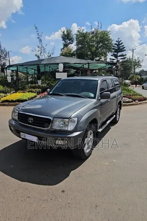 Toyota Land Cruiser 2001 Gray