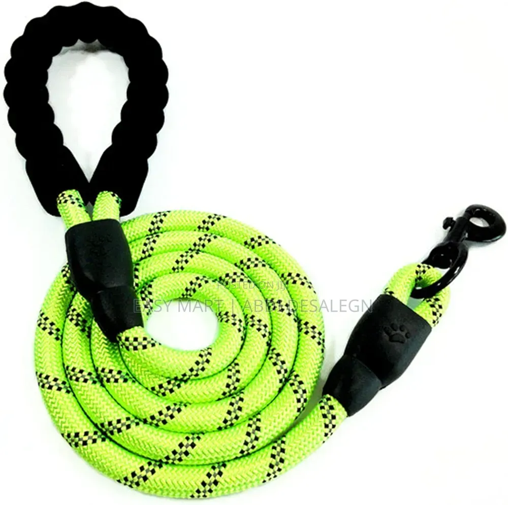 Heavy Duty Rope Dog Leash 4 Color