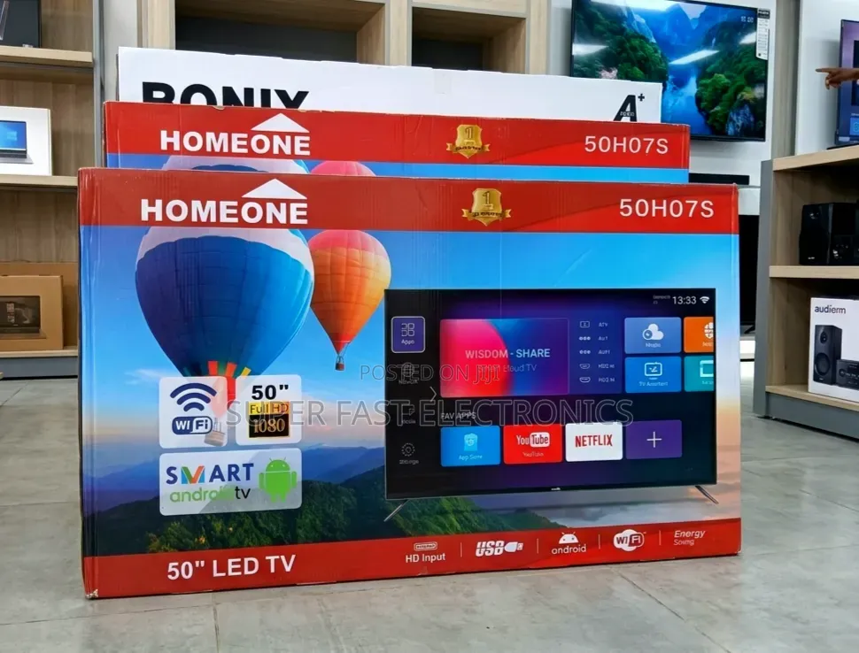 Homeone 50 Inch Tv Full Hd Smart Android Tv 50h07s
