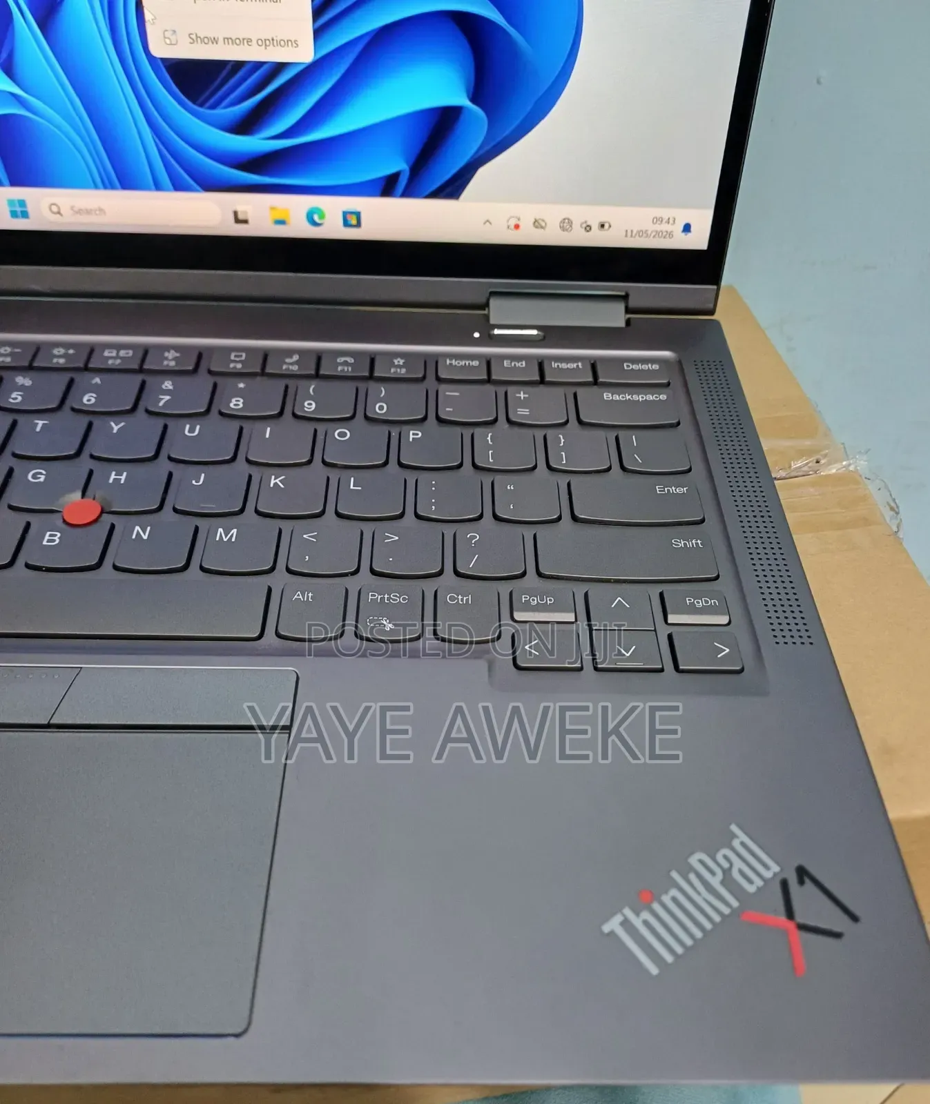 New Laptop Lenovo ThinkPad X1 Yoga 16GB Intel Core i7 SSD 512GB