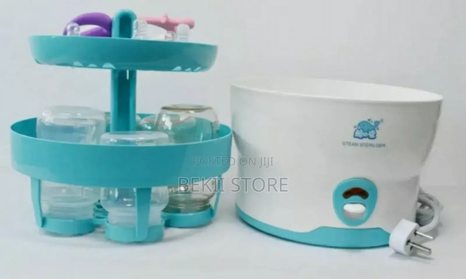 6 Bottle Baby Bottle Sterilizer Dryer Fast Steam Sterilizer Machine