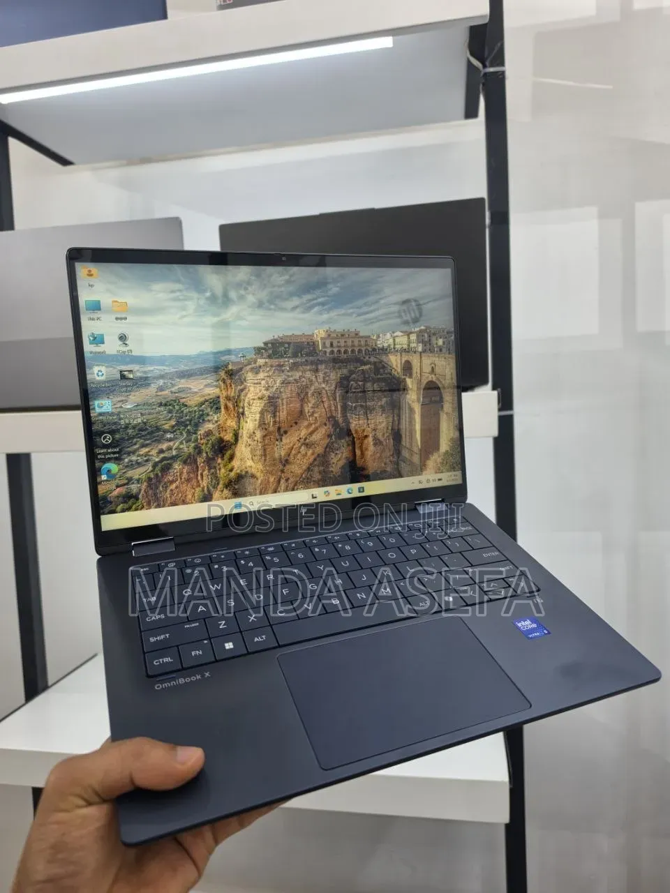 New Laptop HP OmniBook X Flip 14" 16GB Intel Core Ultra 5 SSD 512GB