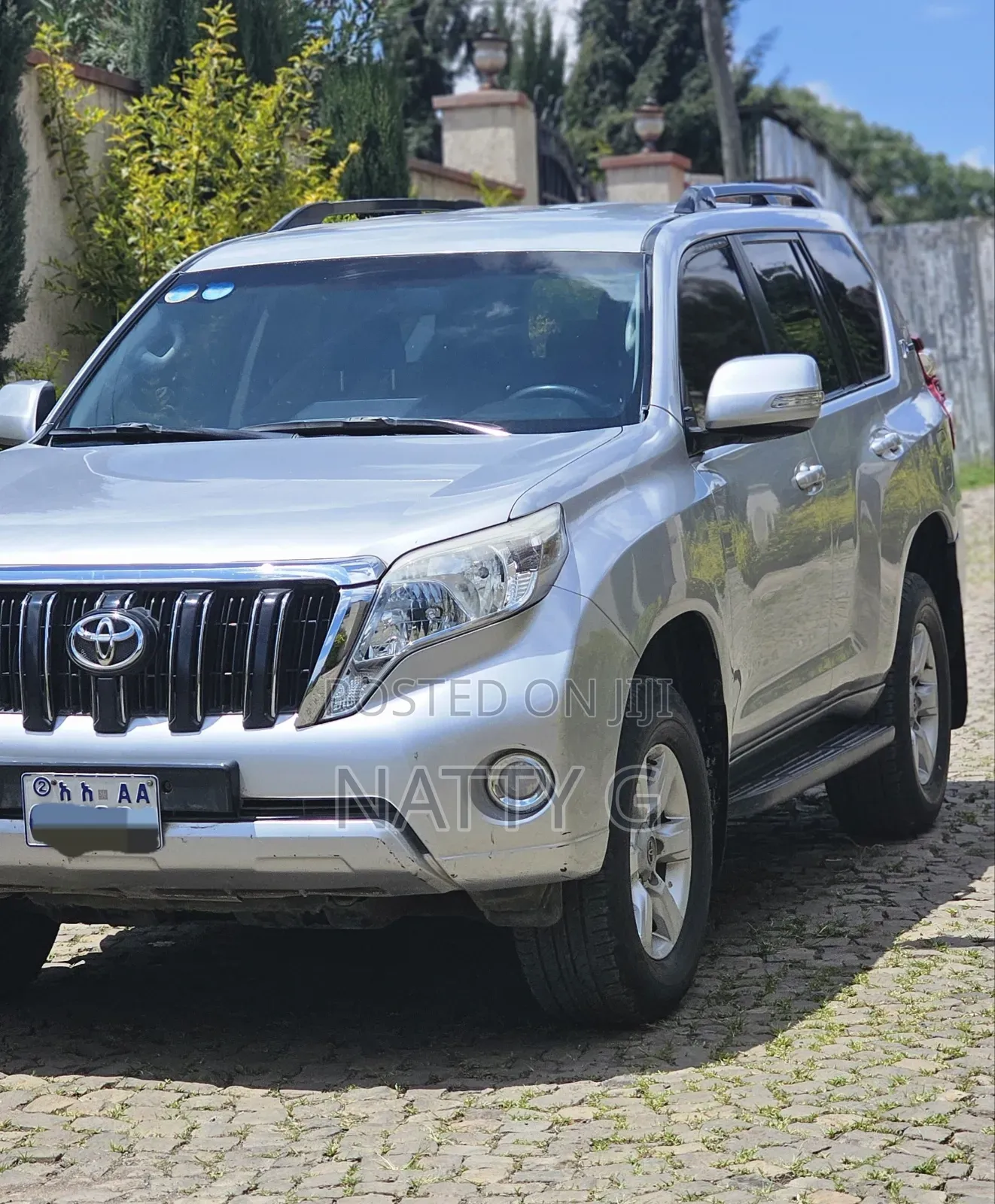 Toyota Land Cruiser Prado 2015 Silver