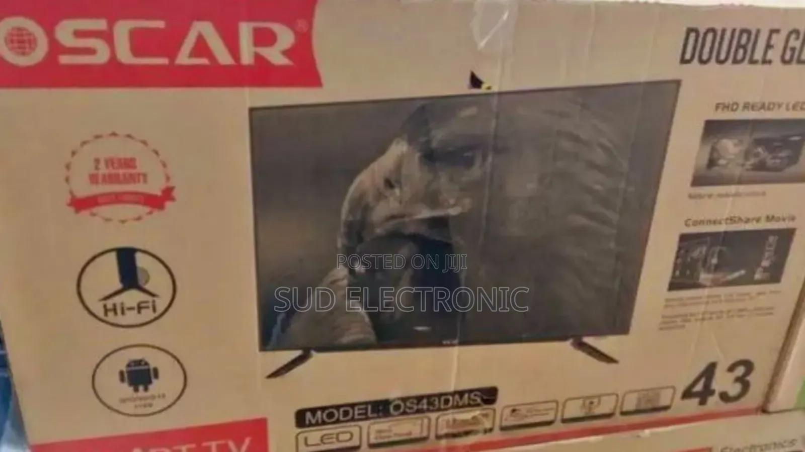 Oscar 43" New 2025 Smart Tv