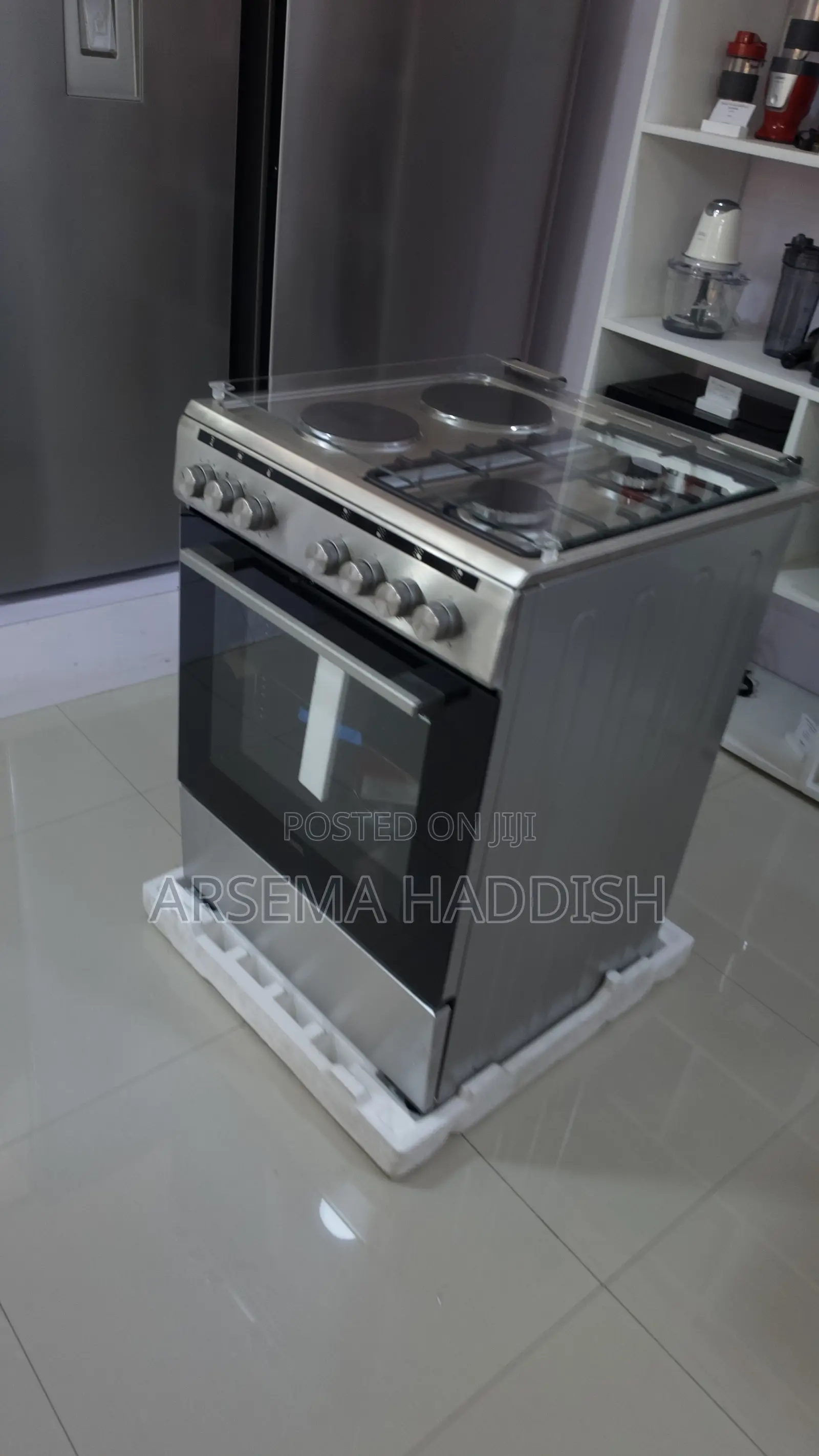 60*60 2 Gas 2 Electric Oven
