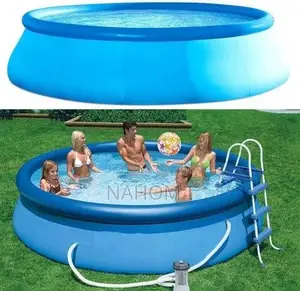 This Is an Avenli 10-Foot by 30-Inch Inflatable Prompt Set Above