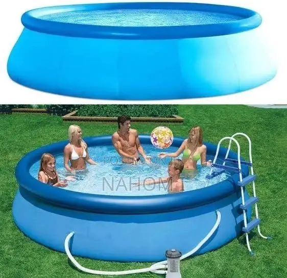 This Is an Avenli 10-Foot by 30-Inch Inflatable Prompt Set Above