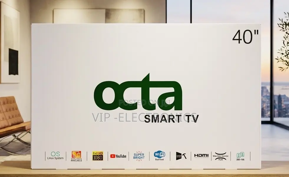 Octa 40 Inch Tv Full Hd Smart Tv - Linux System Edition
