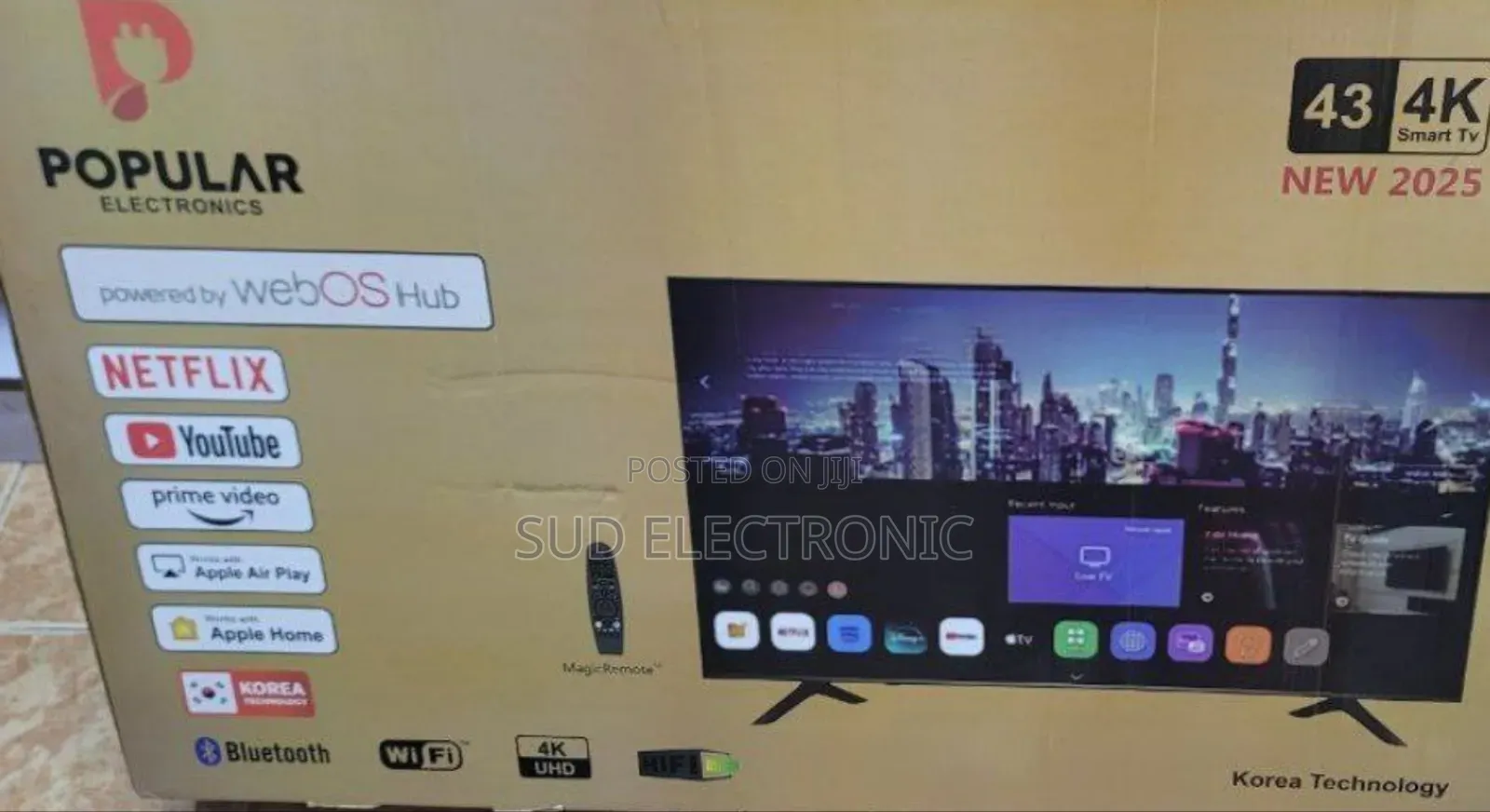 Popular 43" New 2025 Smart Tv