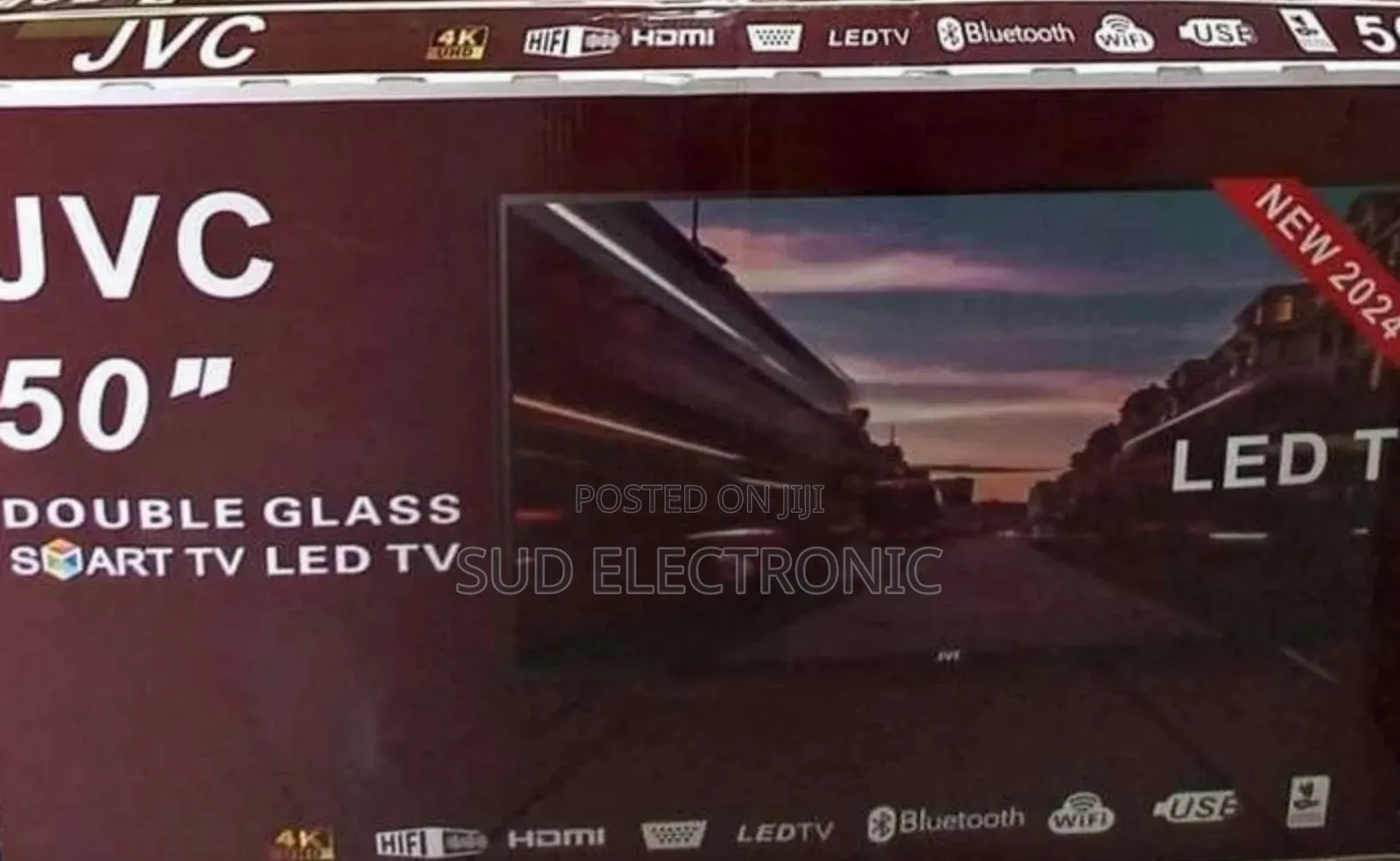 Jvc 50" New 2025 Android Smart Tv