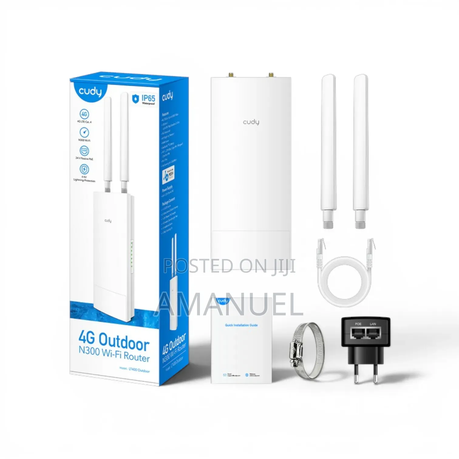 Cudy Lt400 4g Indoor/Outdoor N300 Wifi Router