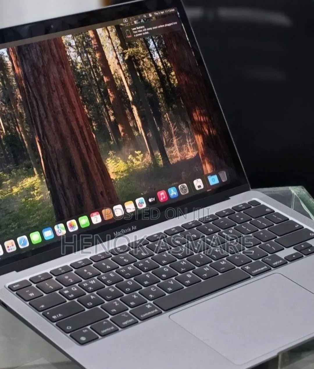 New Laptop Apple MacBook Air 2020 M1 8GB Apple M1 SSD 256GB