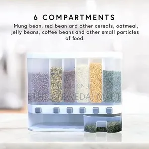 Multiple Dispenser for Cereals, Grains ጥራጥሬ ማስቀመጫ ና በቀላሉ እየቀነሱ የሚጠቀሙበት