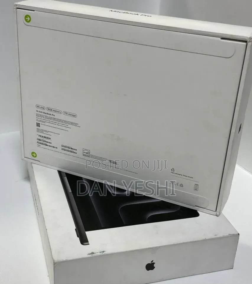 New Laptop Apple MacBook Pro 2025 M5 14-inch 16GB Apple M5 Pro SSD 1T