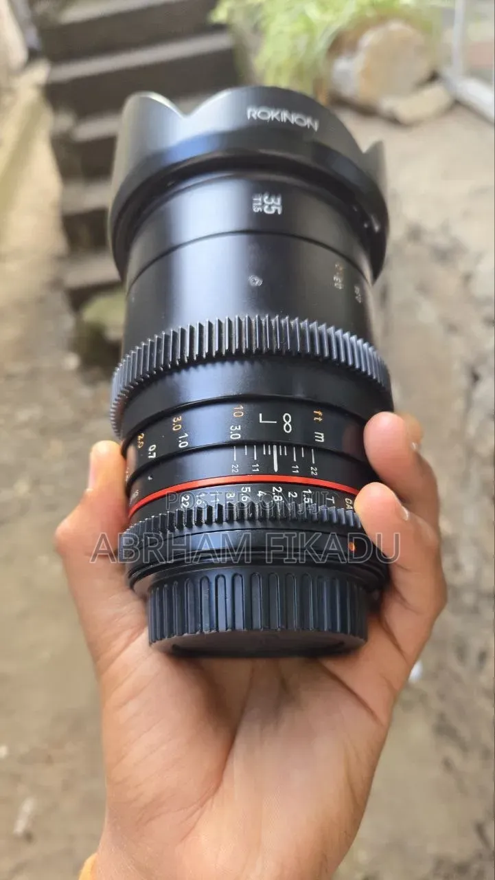 Rokinon T1.5 35mm Cinema Lens Exchange Free